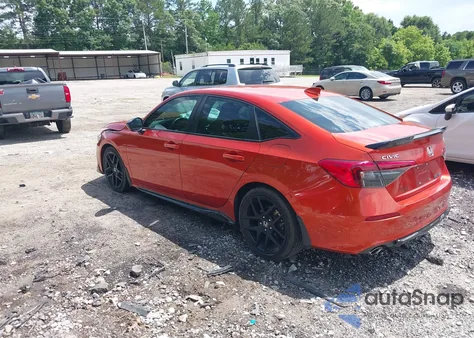 2022 Honda Civic Si Sedan from USA, damaged, VIN 2HGFE1E5XNH472295